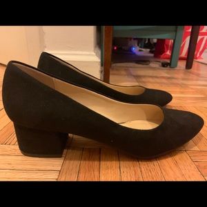 Chinese Laundry Block suede heels